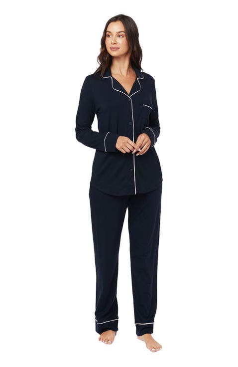 Pima Knit Pajama Set Conversational