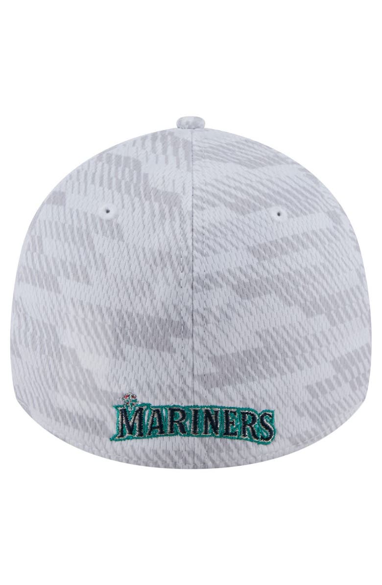 New Era Men's New Era  White Seattle Mariners Graded 39THIRTY Flex Hat, Alternate, color, 