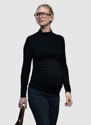 Isabella Oliver The Essentials Maternity Turtleneck Top