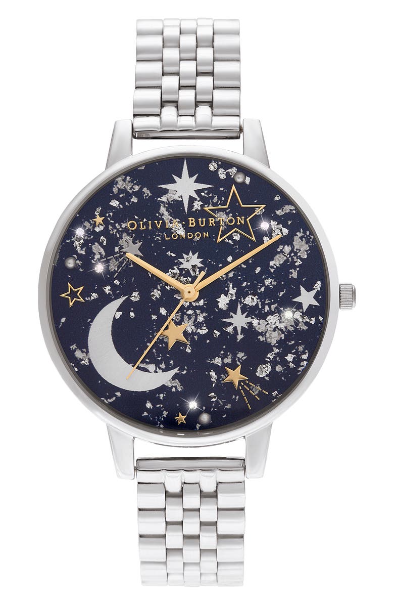 Olivia Burton Celestial Bracelet Watch, 38mm, Main, color, 