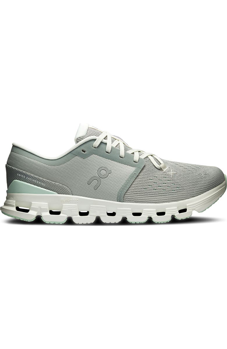 On Cloud X 4 Training Shoe, Main, color, Tin/ Iceberg