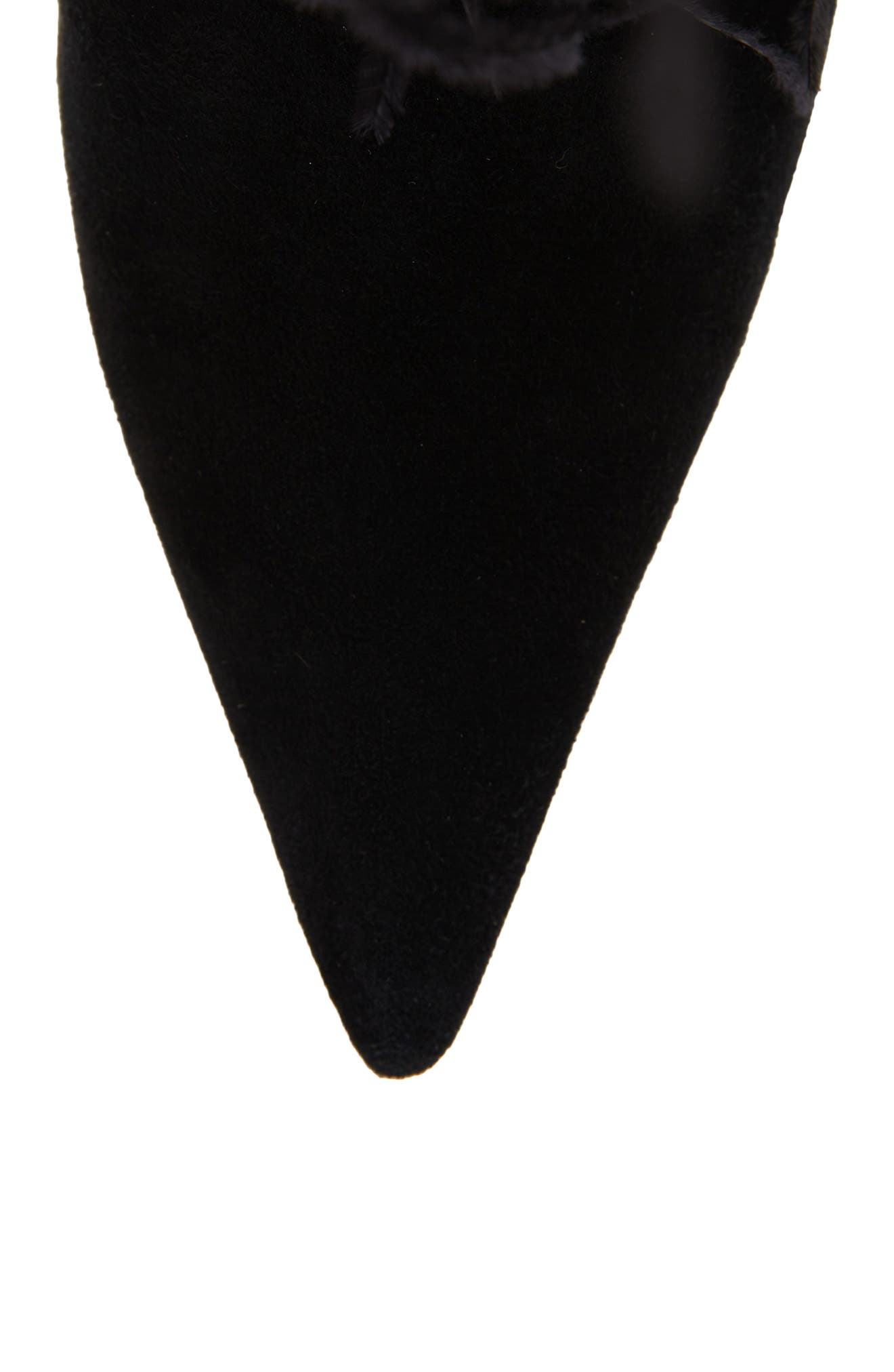 Jeffrey Campbell Shake-Ya Feather Over the Knee Boot, Alternate, color, 