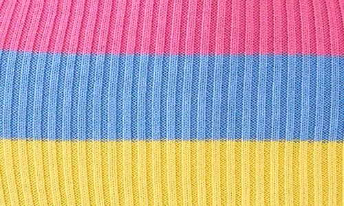 English Factory Multi Color Knit Body-con Dress In Multi
