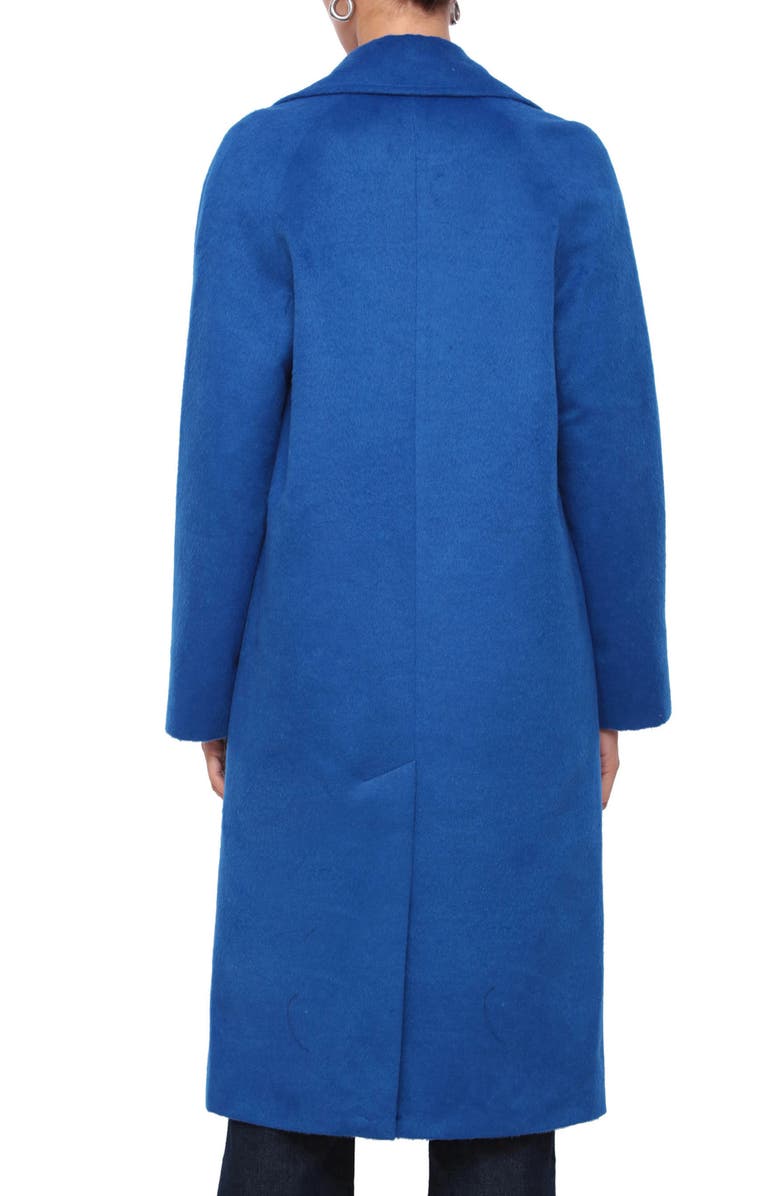 Avec Les Filles Single Breasted Coat, Alternate, color, Lapis