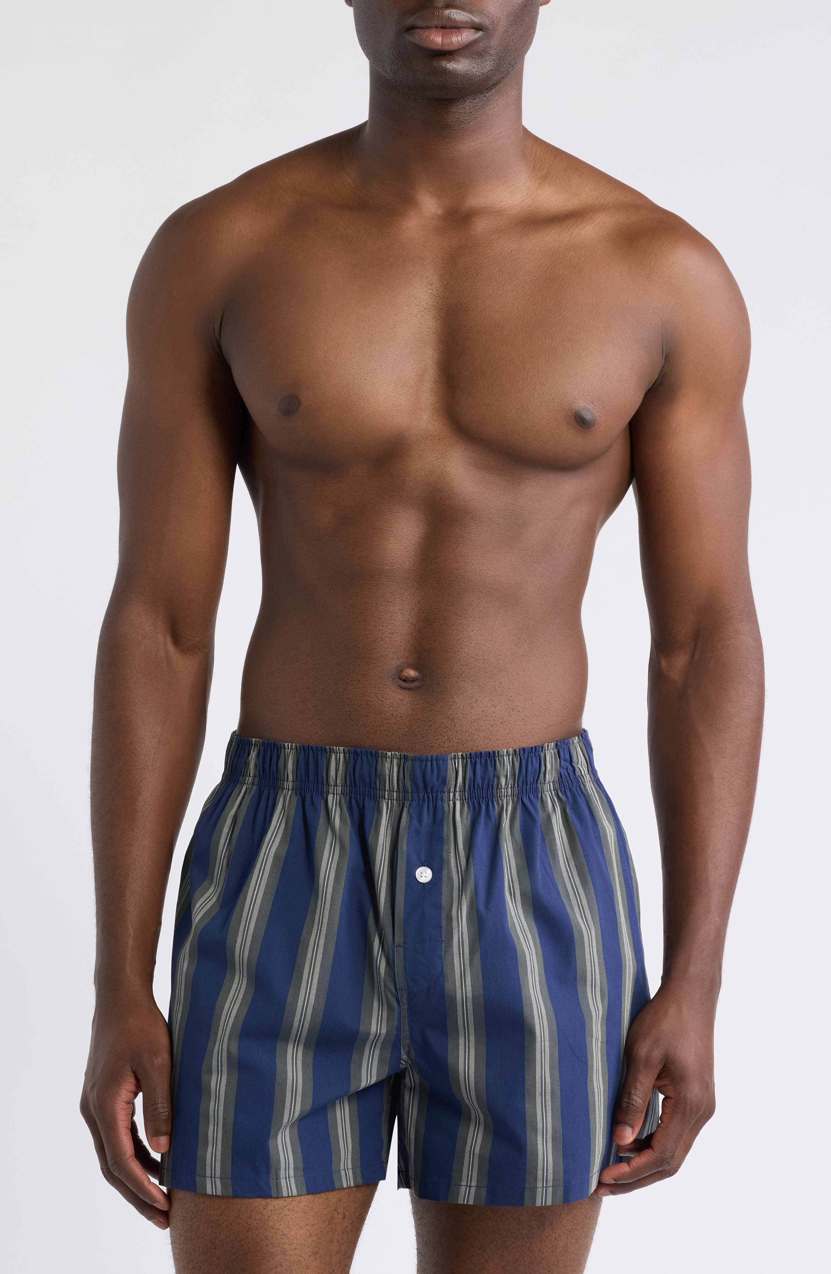 selected NAVY PEACOAT- GREEN STRIPE