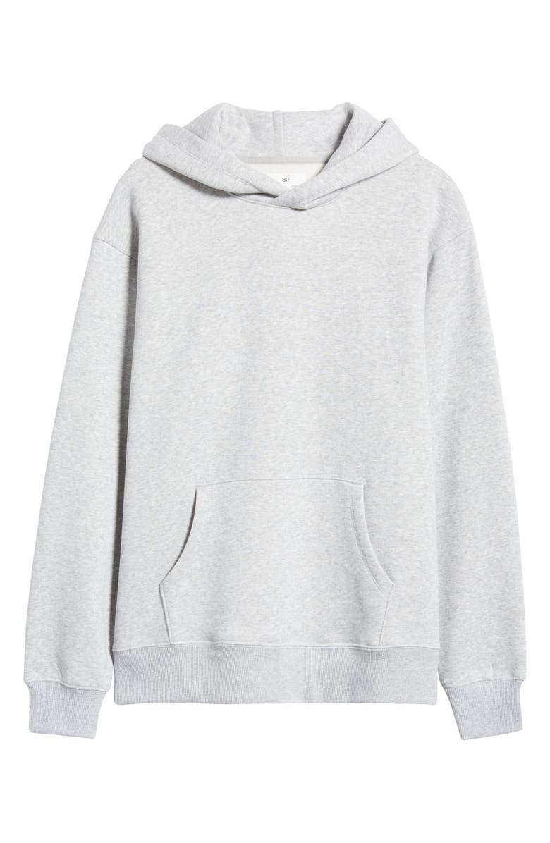 BP. Fleece Hoodie, Alternate, color, Grey Soft Heather