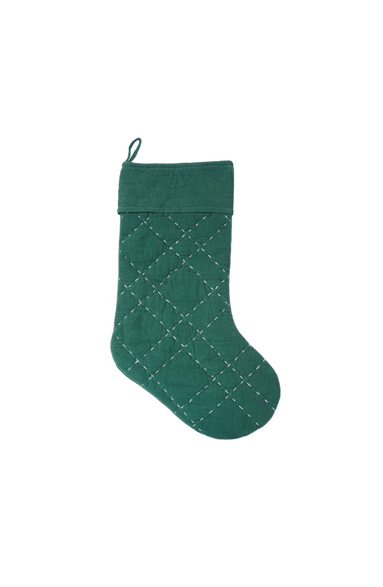 carol & frank Elliot Jungle Stocking, Main, color, Green