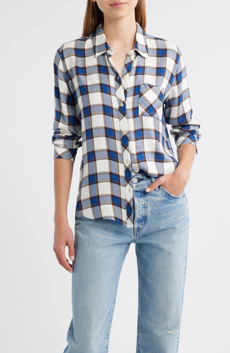 Hunter Plaid Button-Up Shirt