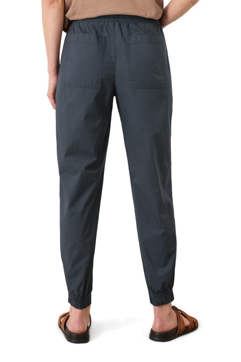 Organic Cotton Monterey Poplin Jogger, Alternate, color, Steel Blue
