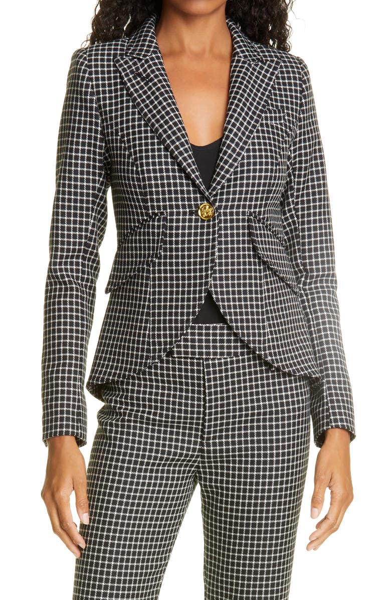 Smythe Check Wool Blazer, Main, color,