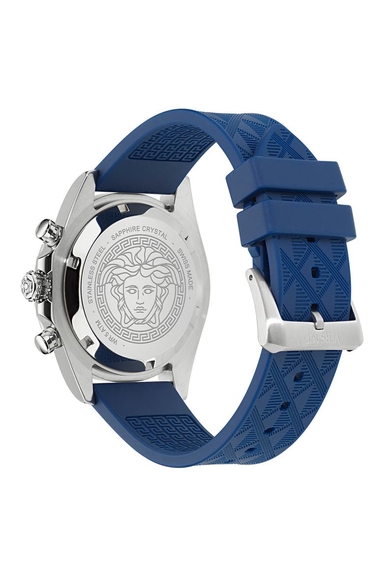 Chrono X Chronograph Watch, 44mm, Alternate, color, STAINLESS STEEL