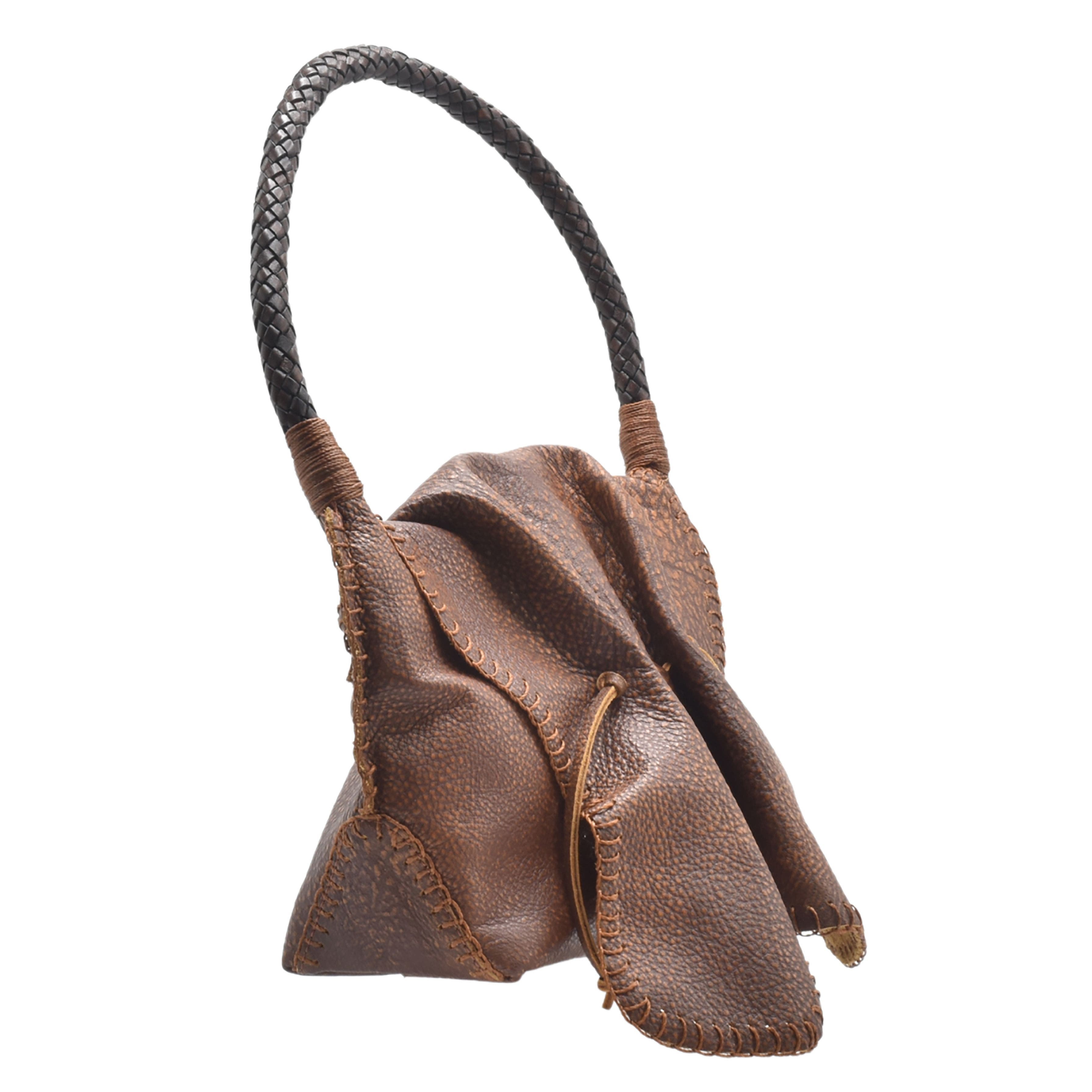 Shoulder Butterfly Leather Bag, Alternate, color, Whiskey
