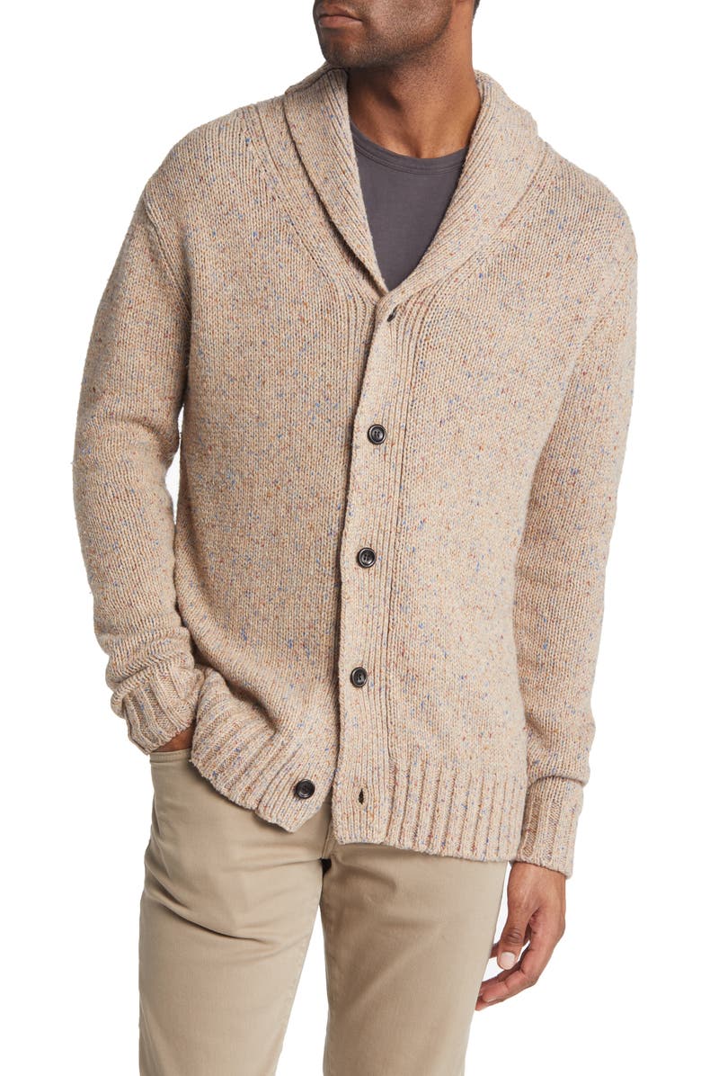 Rails Men's Corden Tweed Cardigan, Main, color, 