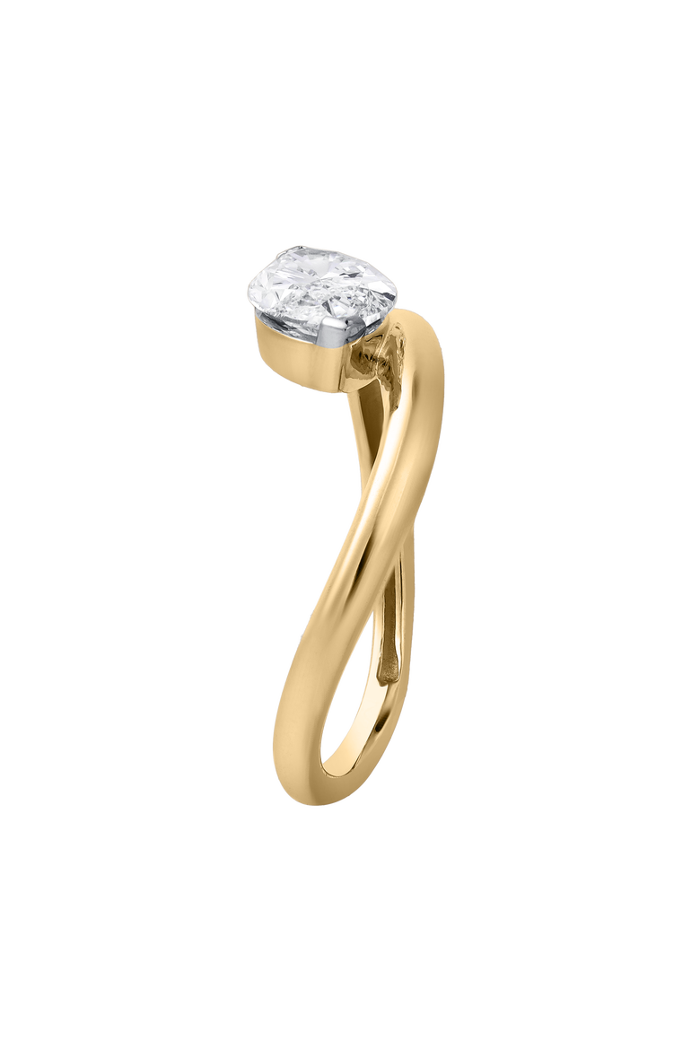 Naia 14K Gold 1.5 Ct Marquise Lab Grown Diamond Engagement Ring, Alternate, color, 14K Yellow Gold