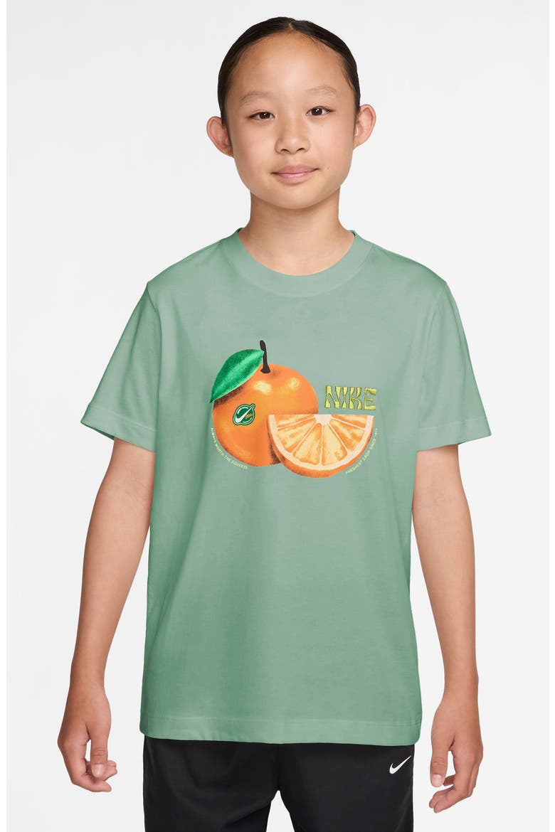 Kids' Sportswear Fresh Cotton Oversize Graphic T-Shirt, Main, color, STEAM
