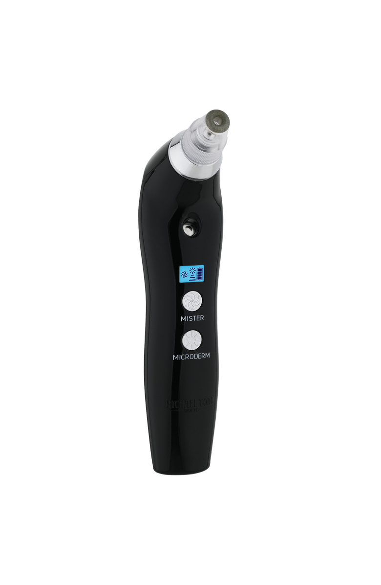 MICHAEL TODD BEAUTY SonicRefresher Wet/Dry Sonic Microdermabrasion & Pore Extraction System, Main, color, Absorbs All Light; No Hue.