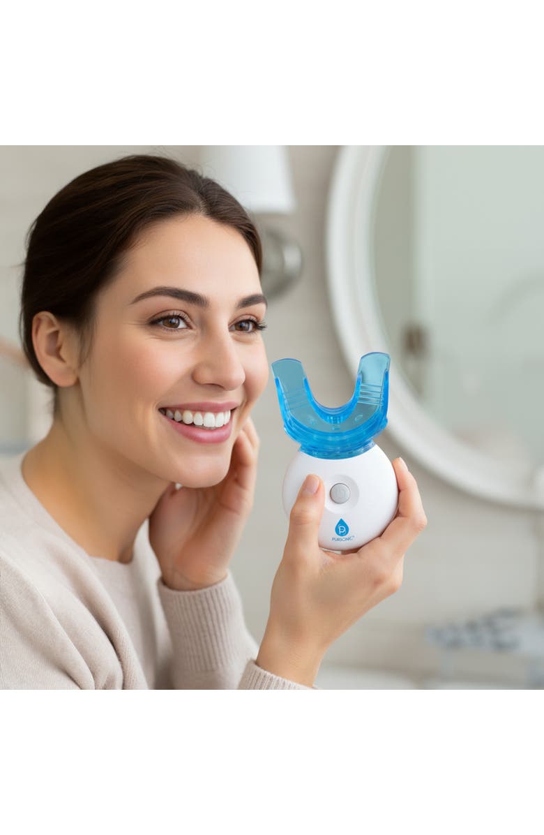 PURSONIC PureWhite LED Whitening Treatment Kit, Alternate, color, White