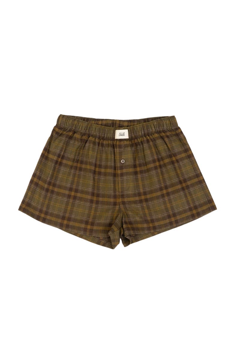 Limited Edition Flannel Boxers, Alternate, color, Burgundy Plaid
