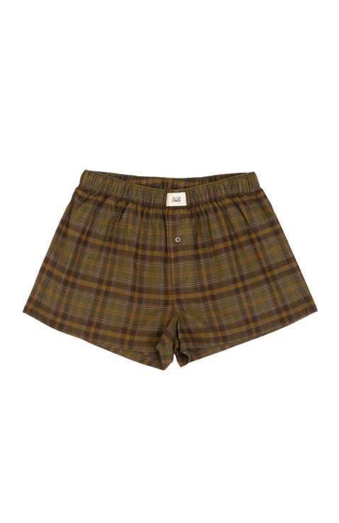 Plaid Boxers