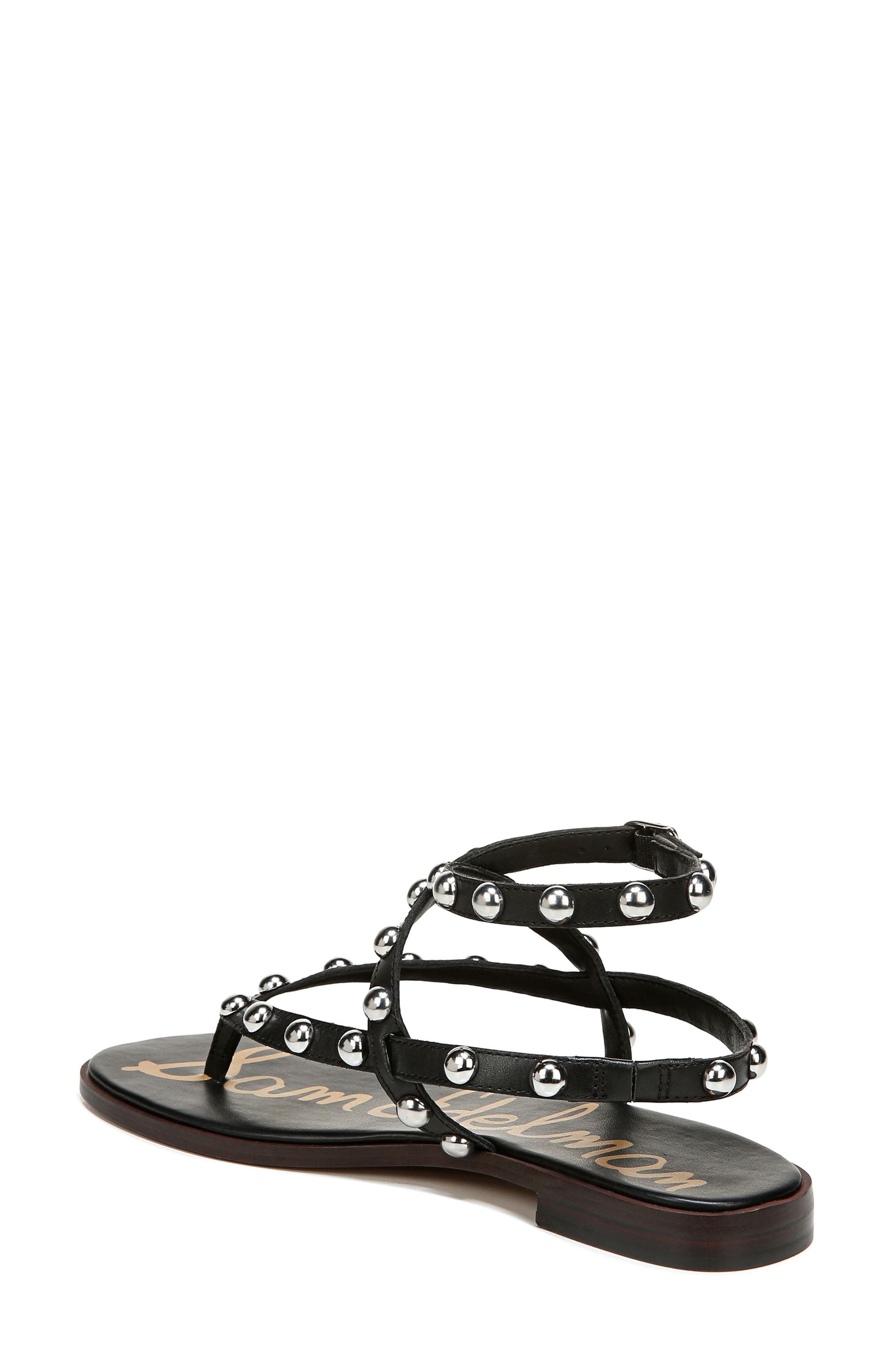 Sam Edelman Elisha Studded Strappy Sandal, Alternate, color, 