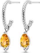 DPT Antwerp Limone Hoop Earrings