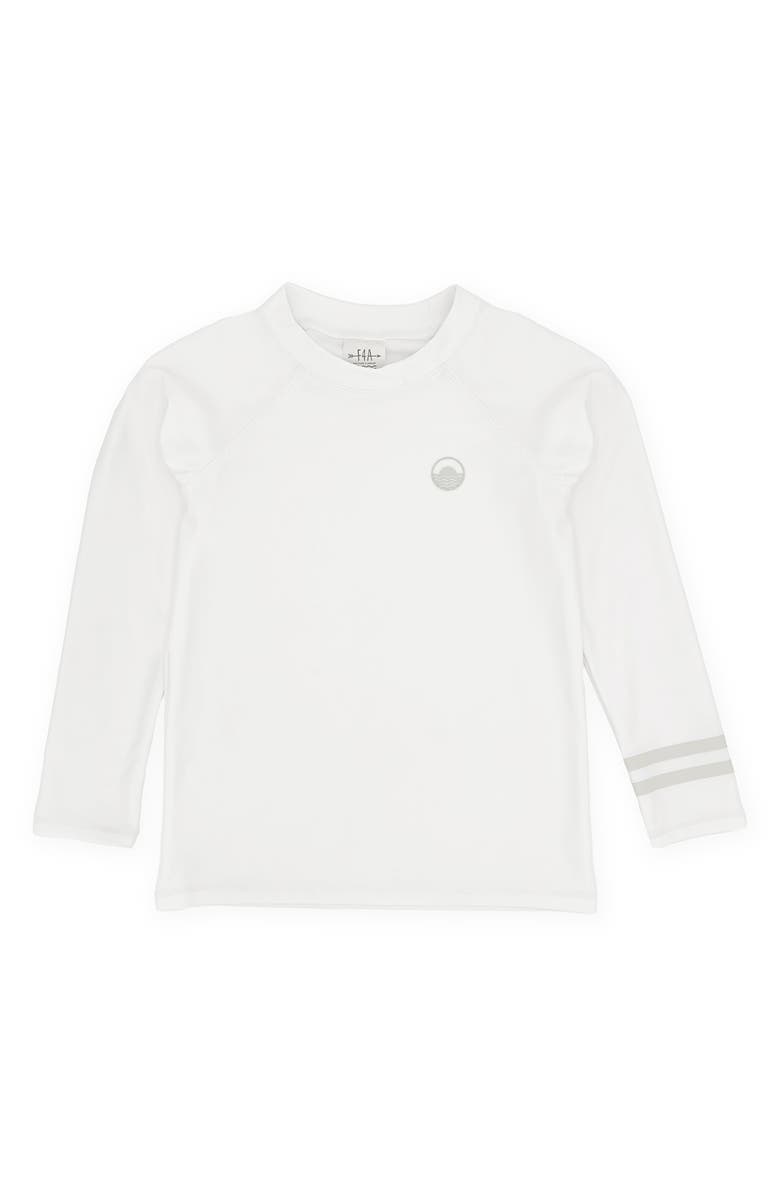 Feather 4 Arrow Kids' Icon Long Sleeve Rashguard, Main, color, White