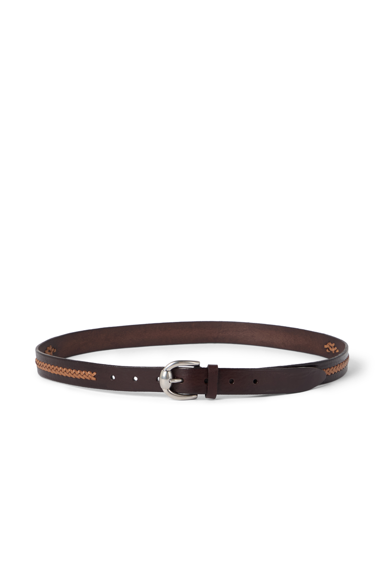 Brunello Cucinelli Leather belt, Main, color, Brown