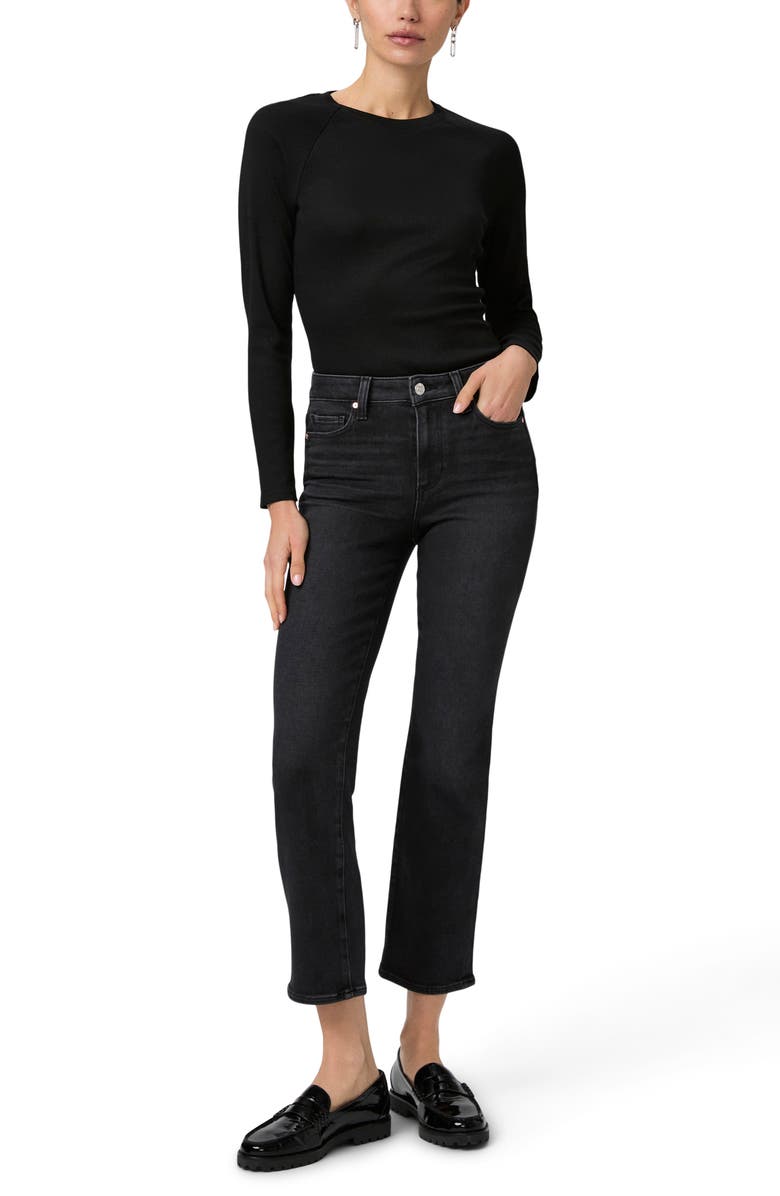 PAIGE Cindy High Waist Ankle Straight Leg Jeans, Alternate, color,