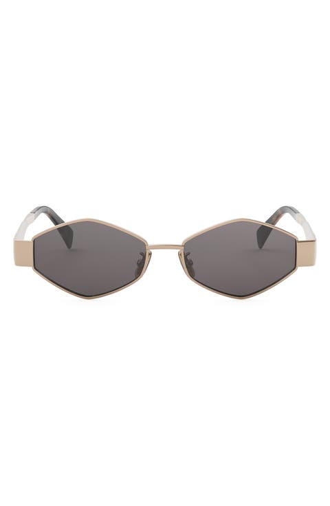 Triomphe 54mm Geometric Sunglasses