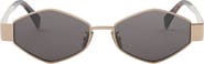 CELINE Triomphe 54mm Geometric Sunglasses