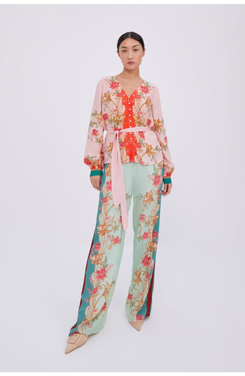 RAISHMA Candy Trousers, Main, color, Pink