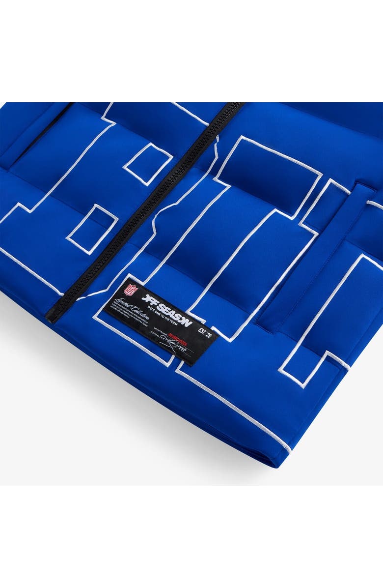 Off Season Unisex  Royal Buffalo Bills Team Puffer Vest, Alternate, color, Royal