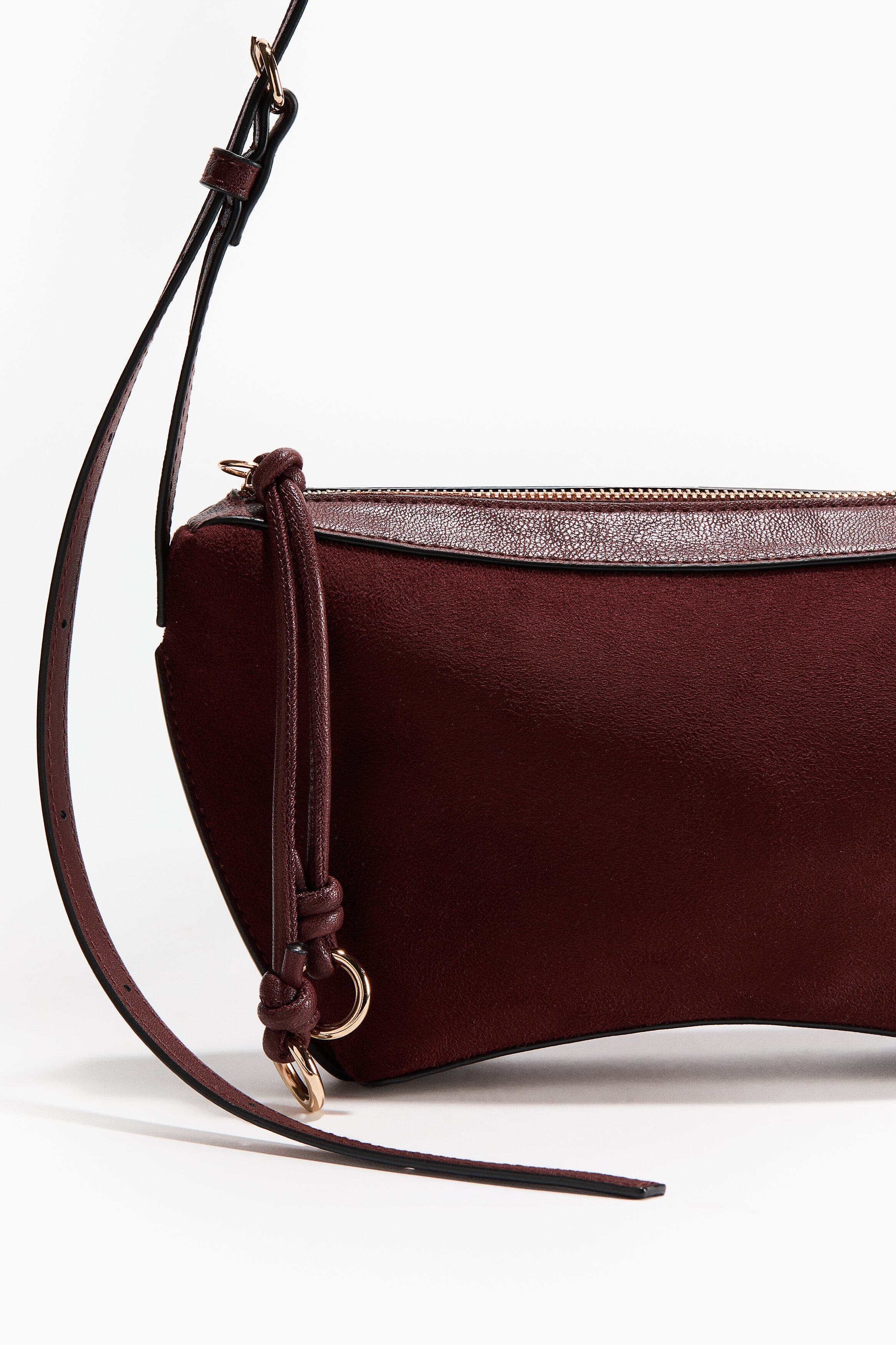 H&M Shoulder Bag, Alternate, color, Burgundy