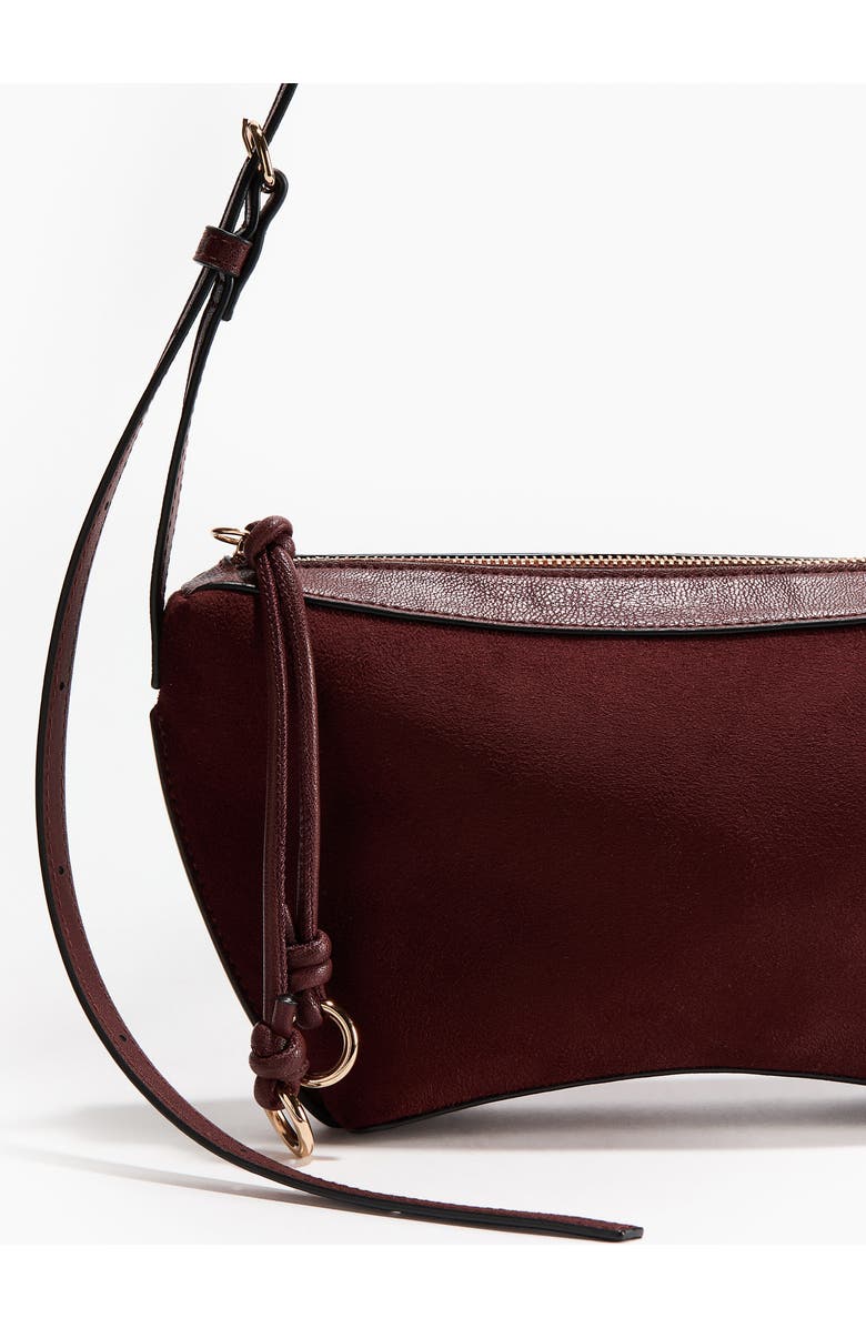 H&M Shoulder Bag, Alternate, color, Burgundy