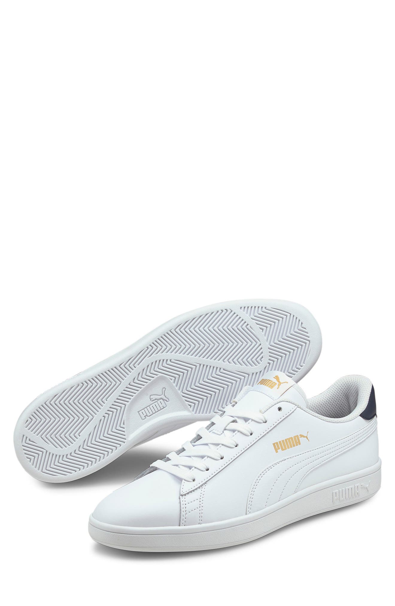 PUMA Smash V2 Leather Sneaker, Main, color, 