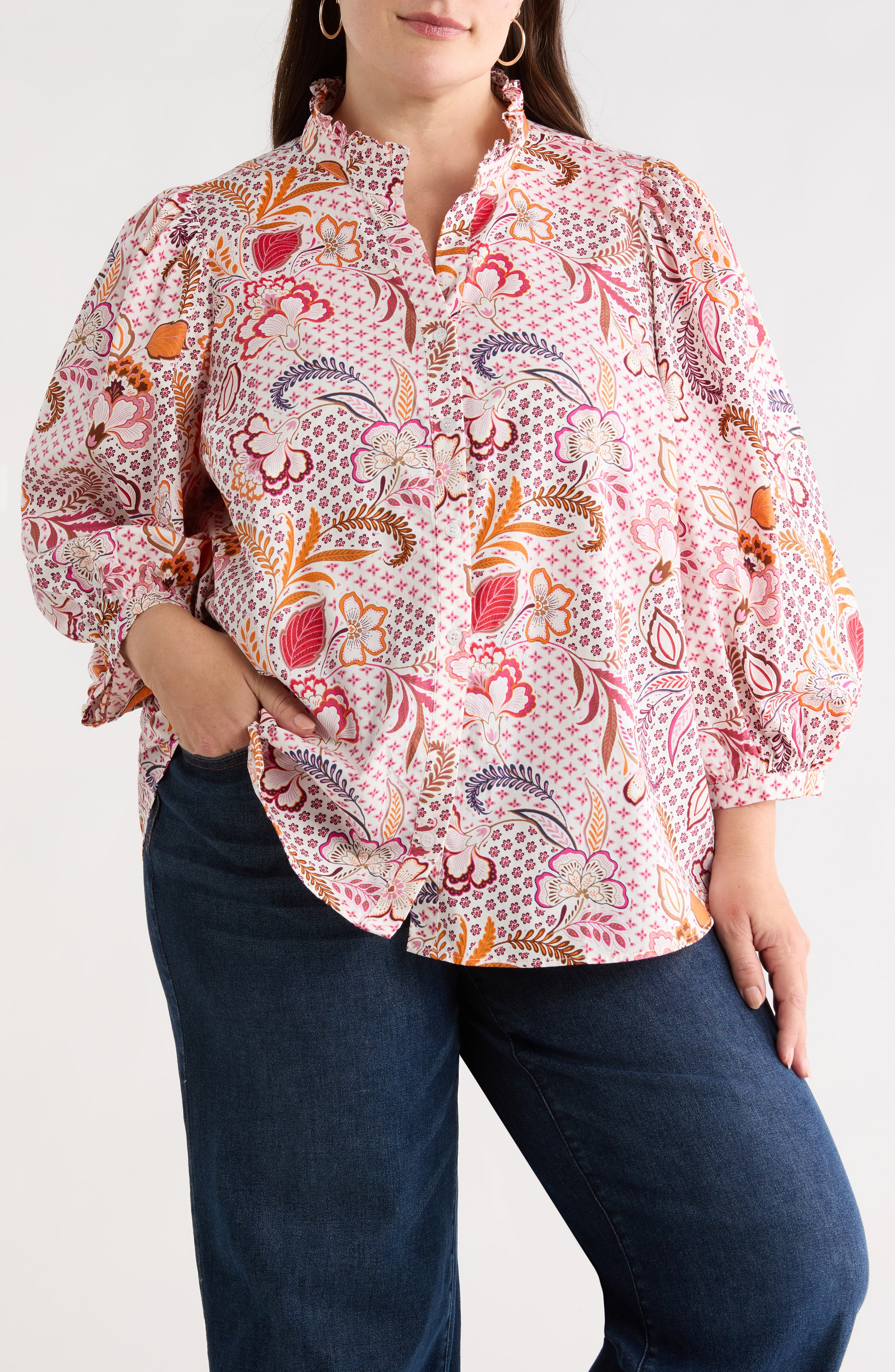 Hendry Floral Ima Button-Up Shirt