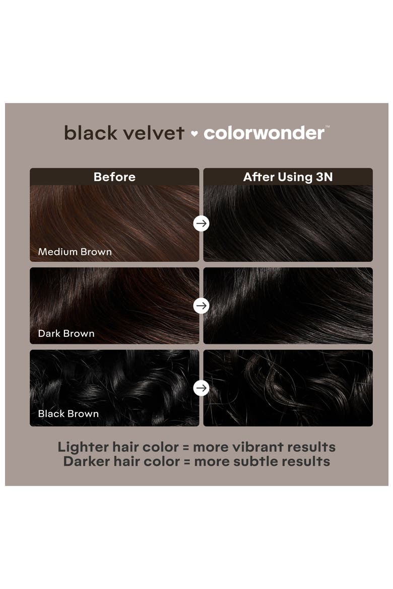 ColorWonder, Alternate, color, Black Vevlet - 3N