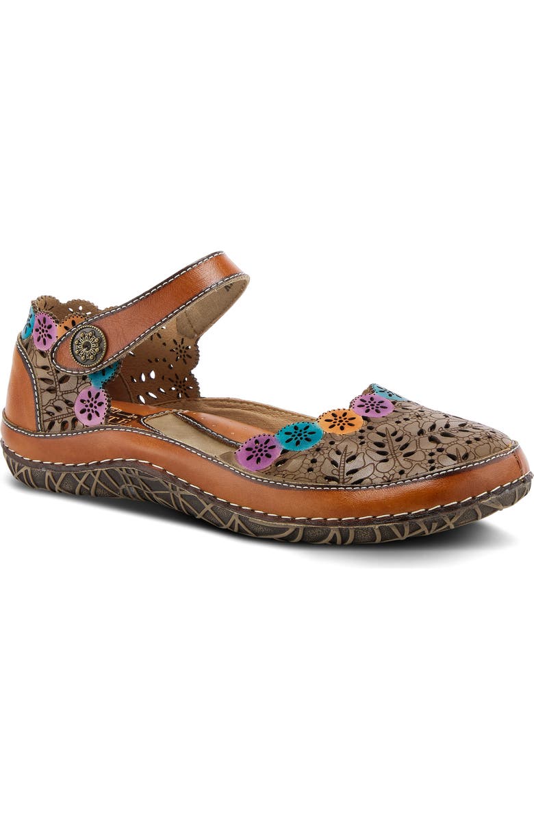 L'Artiste by Spring Step Kysandra Fleur Mary Jane Flat, Main, color,