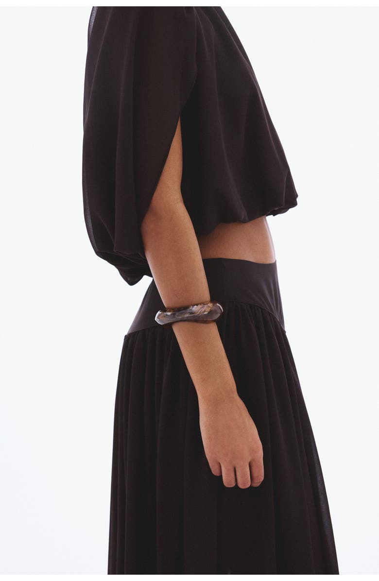 H&M Chiffon Maxi Skirt, Alternate, color, 