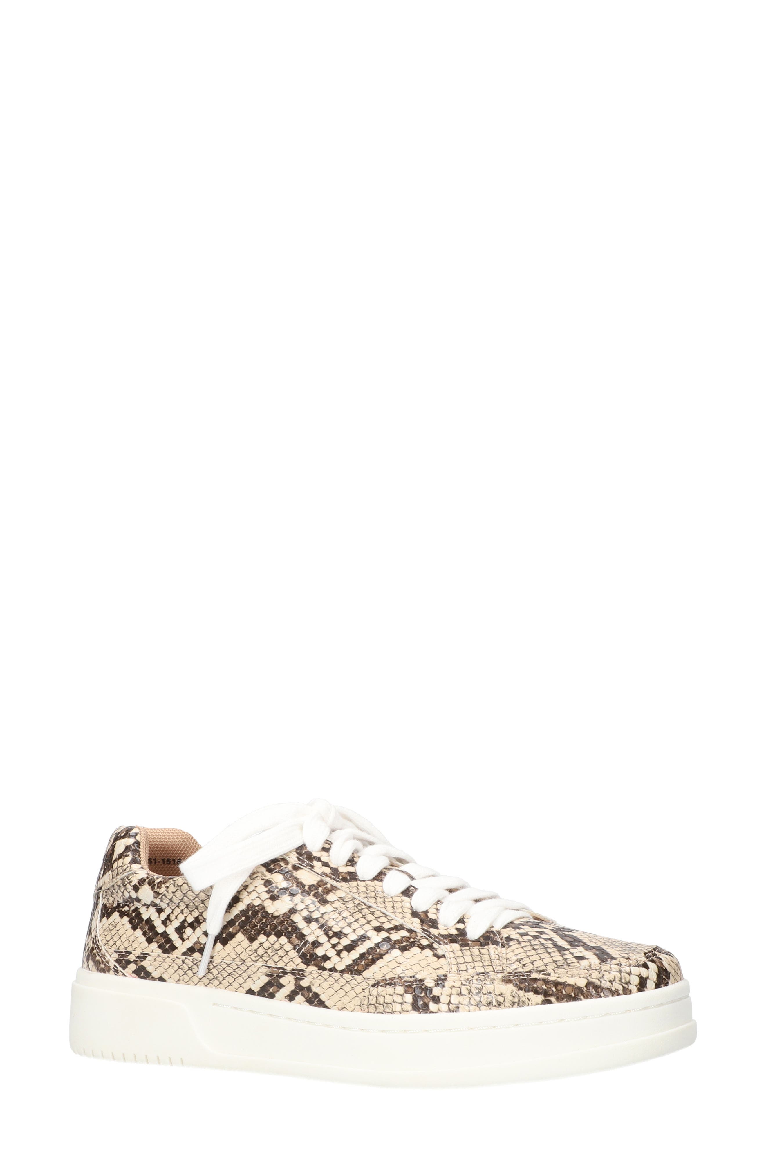 Novia Platform Sneaker, Main, color, TAUPE SNAKE PRINT
