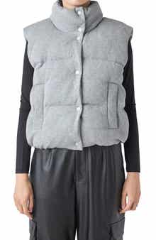 Knit Puffer Vest