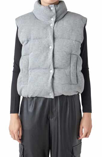 Knit Puffer Vest