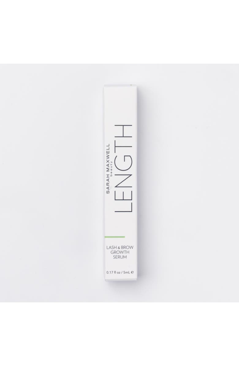Sarah Maxwell Beauty LENGTH Lash & Brow Growth Serum, Alternate, color, NO COLOR