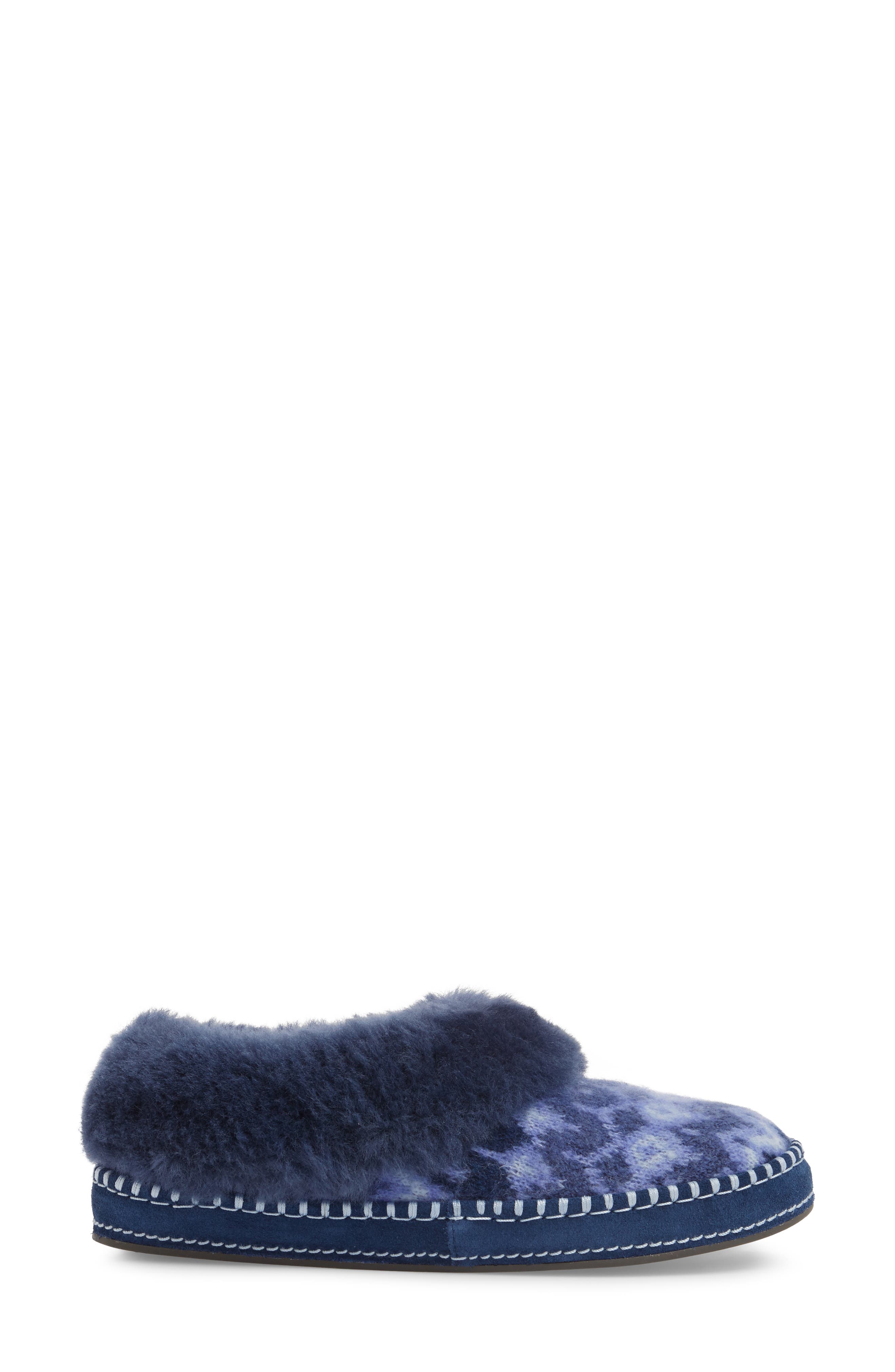 UGG<sup>®</sup> Wrin Genuine Shearling Trim Slipper, Alternate, color, 
