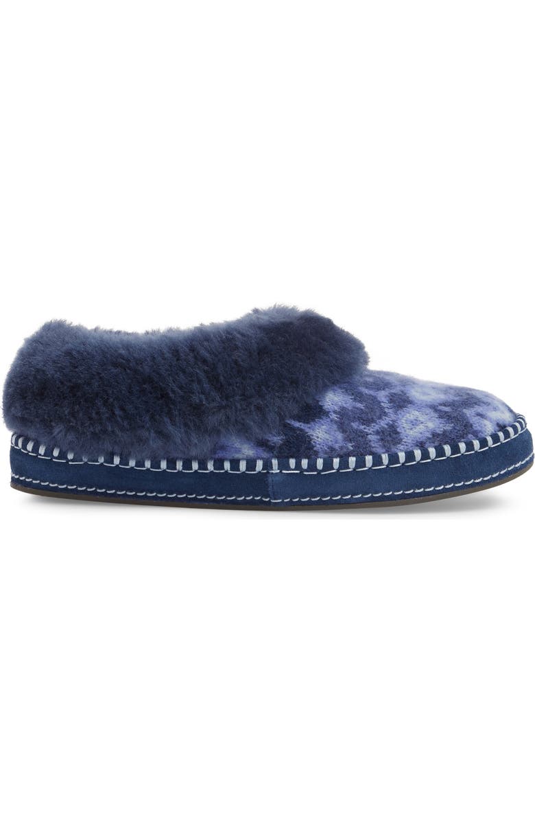 UGG<sup>®</sup> Wrin Genuine Shearling Trim Slipper, Alternate, color,
