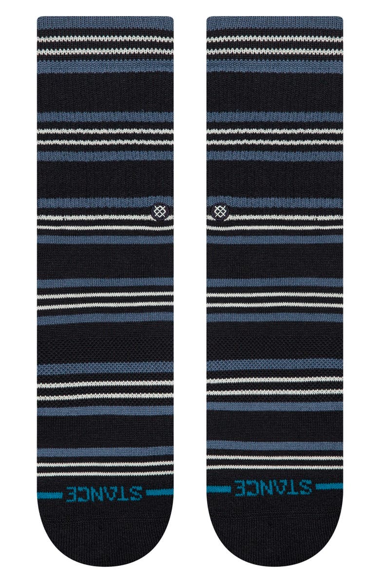 Stance Kids' Trailblazer Crew Socks, Alternate, color, Black