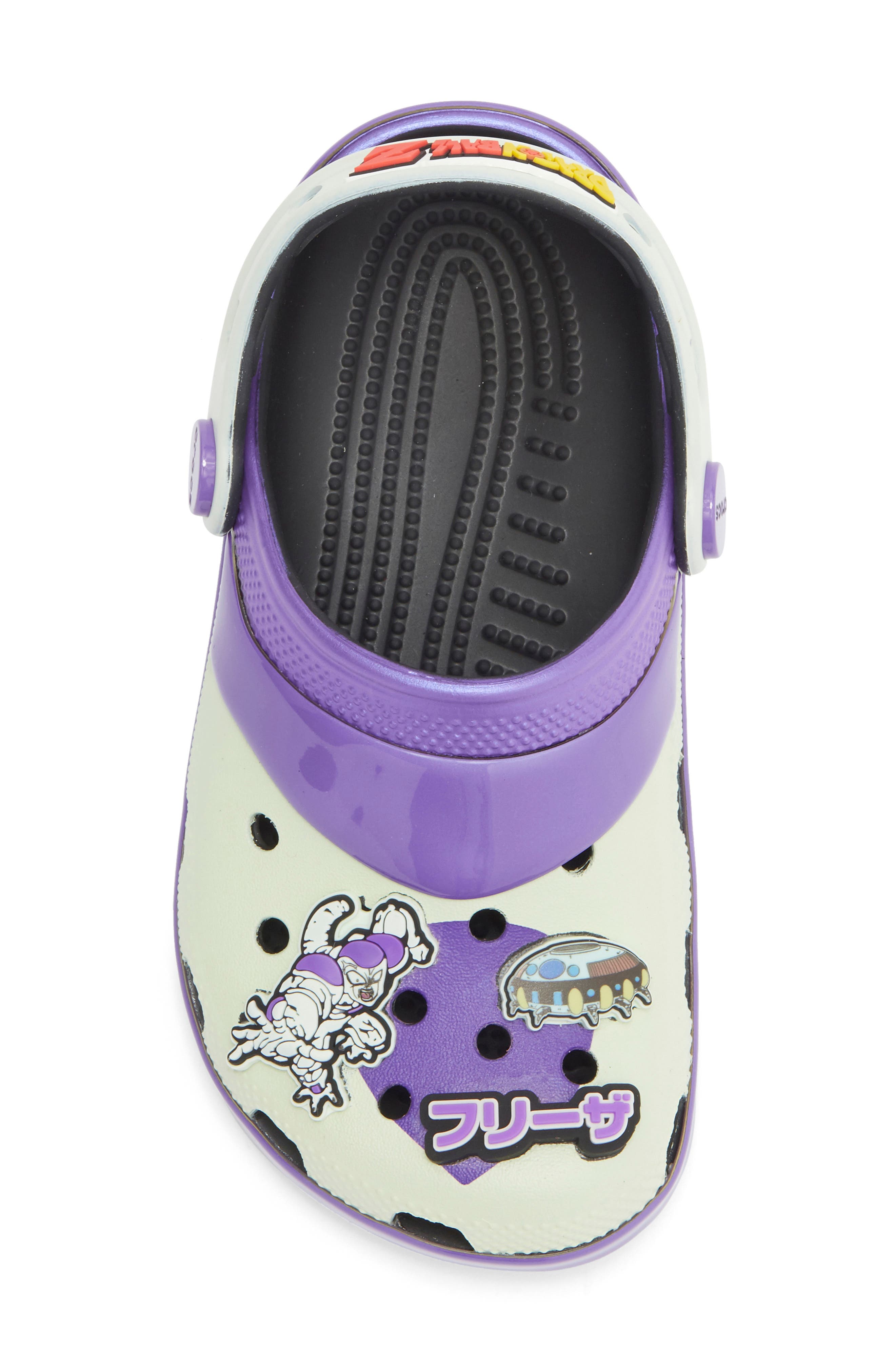 CROCS Kids' DBZ Frieza Baya Clog, Alternate, color, Purple Multi
