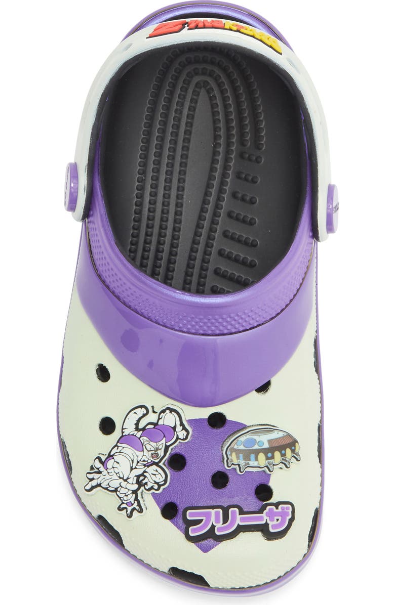 CROCS Kids' DBZ Frieza Baya Clog, Alternate, color, Purple Multi