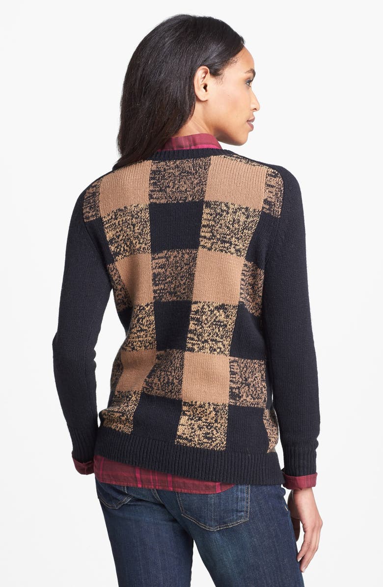 Halogen<sup>®</sup> Plaid Sweater, Alternate, color,