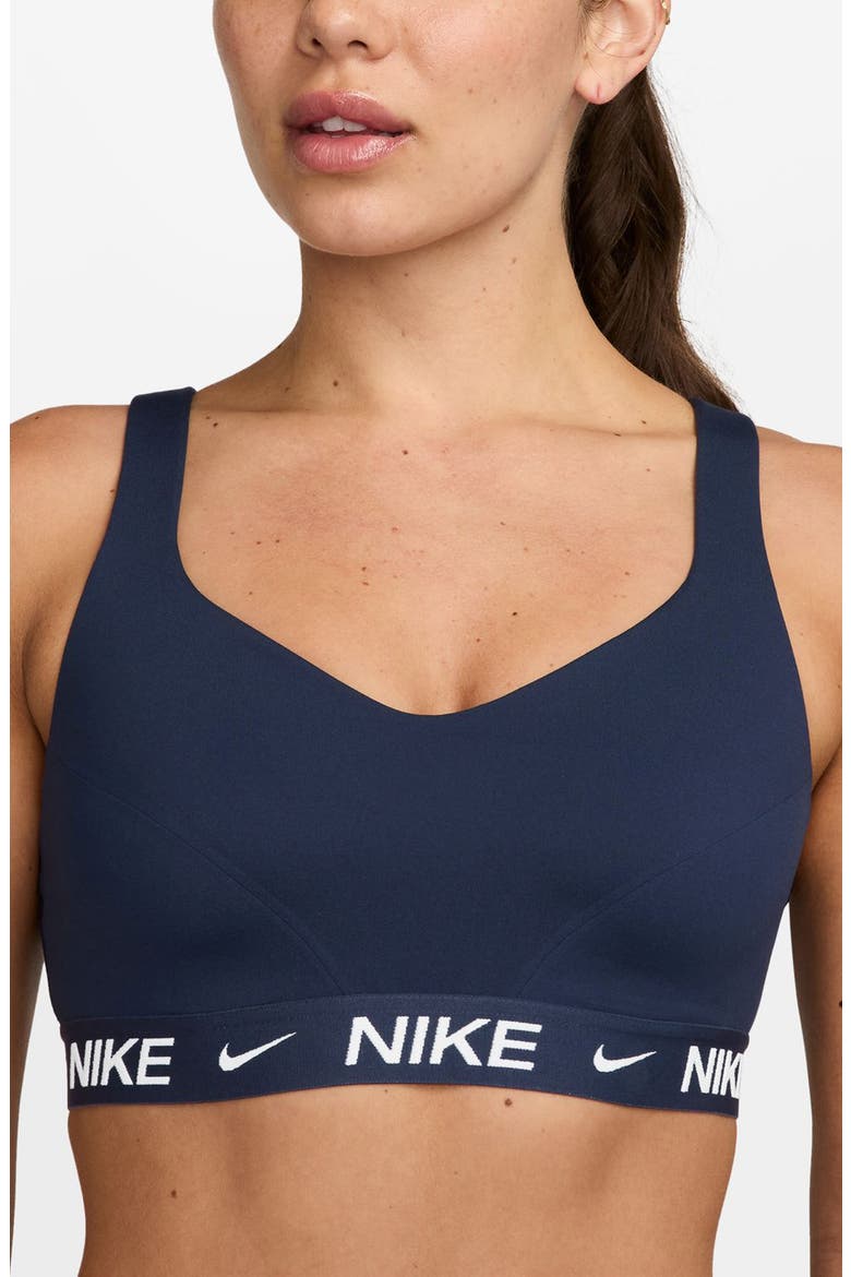 Indy Dri-FIT High Support Sports Bra, Main, color, MNNAVY